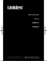 Uniden EXP 4240 Series Owner'S Manual preview