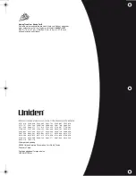 Preview for 12 page of Uniden EXP 4240 Series Owner'S Manual