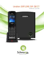 Предварительный просмотр 1 страницы Uniden EXP1240 Admin Manual