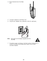 Предварительный просмотр 10 страницы Uniden EXP900 User Manual