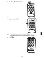 Предварительный просмотр 25 страницы Uniden EXP900 User Manual