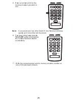 Предварительный просмотр 26 страницы Uniden EXP900 User Manual