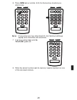 Предварительный просмотр 29 страницы Uniden EXP900 User Manual