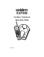 Предварительный просмотр 39 страницы Uniden EXP900 User Manual