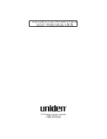 Preview for 47 page of Uniden EXP900 User Manual