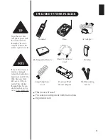 Preview for 5 page of Uniden EXS 9800 Owner'S Manual