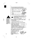 Предварительный просмотр 13 страницы Uniden EXT 1965 Mode D'Emploi