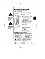 Предварительный просмотр 24 страницы Uniden EXT 1965 Mode D'Emploi