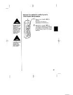 Предварительный просмотр 32 страницы Uniden EXT 1965 Mode D'Emploi