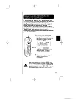 Предварительный просмотр 46 страницы Uniden EXT 1965 Mode D'Emploi