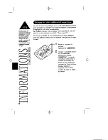 Предварительный просмотр 47 страницы Uniden EXT 1965 Mode D'Emploi