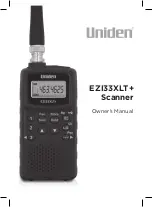 Preview for 1 page of Uniden EZI33XLT+ Owner'S Manual