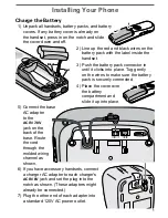 Предварительный просмотр 3 страницы Uniden EZX290 - Cordless Extension Handset User Manual