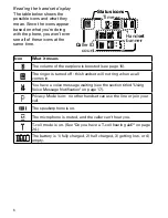 Предварительный просмотр 8 страницы Uniden EZX290 - Cordless Extension Handset User Manual