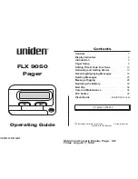 Preview for 36 page of Uniden FLX 9050 User Manual