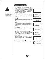 Предварительный просмотр 8 страницы Uniden FP099 Owner'S Manual