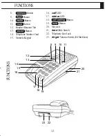 Предварительный просмотр 12 страницы Uniden FP101 Operating Manual