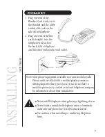 Предварительный просмотр 8 страницы Uniden FP104 Operating Manual