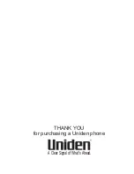 Preview for 32 page of Uniden FP105 Operating Manual