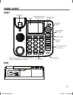 Предварительный просмотр 7 страницы Uniden FP1355 Owner'S Manual