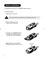 Preview for 7 page of Uniden frs 300 Reference Manual