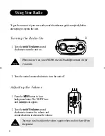 Preview for 9 page of Uniden frs 300 Reference Manual