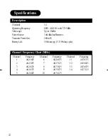 Preview for 15 page of Uniden frs 300 Reference Manual