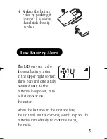 Предварительный просмотр 9 страницы Uniden FRS1400-2 User Manual