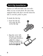 Предварительный просмотр 10 страницы Uniden FRS1400-2 User Manual