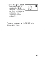 Предварительный просмотр 15 страницы Uniden FRS1400-2 User Manual