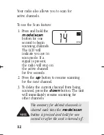 Предварительный просмотр 16 страницы Uniden FRS1400-2 User Manual