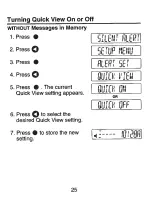 Предварительный просмотр 26 страницы Uniden FX9400 Operating Manual