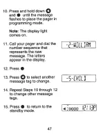 Предварительный просмотр 48 страницы Uniden FX9400 Operating Manual