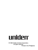 Предварительный просмотр 54 страницы Uniden FX9400 Operating Manual