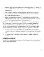 Preview for 7 page of Uniden GC45W (French) Manual D'Utilisation