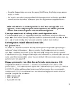 Preview for 15 page of Uniden GC45W (French) Manual D'Utilisation