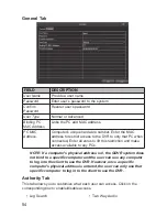 Preview for 54 page of Uniden GDVR 4A Series Owner'S Manual