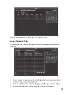 Preview for 63 page of Uniden GDVR 4A Series Owner'S Manual