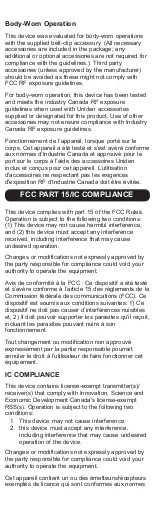 Preview for 8 page of Uniden GMR3050-2C User Manual