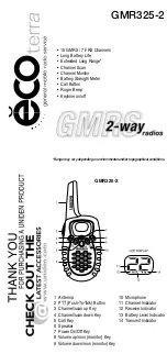 Uniden GMR325-2 User Manual preview