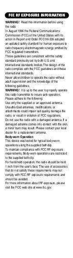 Preview for 8 page of Uniden GMR325-2 User Manual