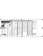 Preview for 2 page of Uniden GMR855-2 User Manual