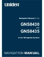 Предварительный просмотр 29 страницы Uniden GNS8430 Owner'S Manual