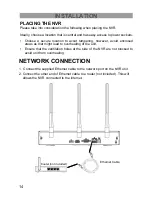 Предварительный просмотр 14 страницы Uniden GNVR 49xxW Owner'S Manual