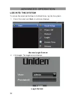 Preview for 24 page of Uniden GnVr 85XX series Owner'S Manual