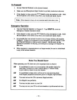 Предварительный просмотр 14 страницы Uniden GRANT XL Operating Manual