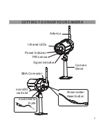 Preview for 7 page of Uniden Guardian App Cam 25 Owner'S Manual