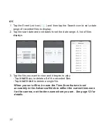 Preview for 22 page of Uniden Guardian App Cam 25 Owner'S Manual