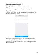 Preview for 15 page of Uniden Guardian App Cam Solo Owner'S Manual