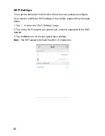 Preview for 20 page of Uniden Guardian App Cam Solo Owner'S Manual